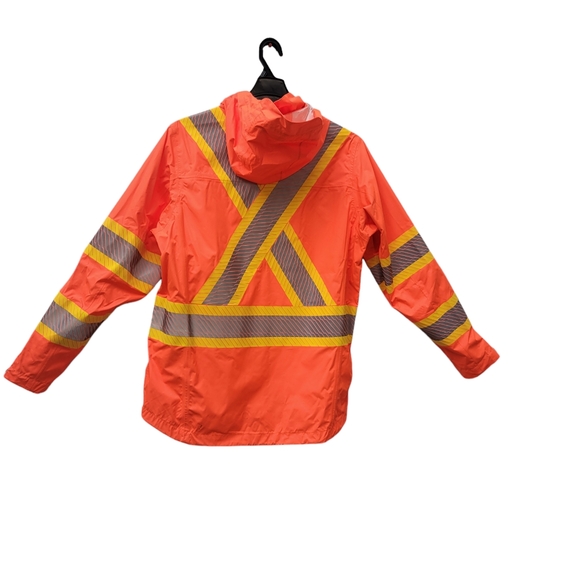 Work King Safety Rain Jacket Size Large - Picture 3 of 14